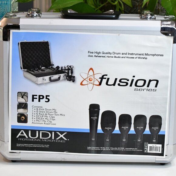 Audix Professional Microphones FP5 Fusion Series 5-Piece + Bonus - Picture 10 of 16